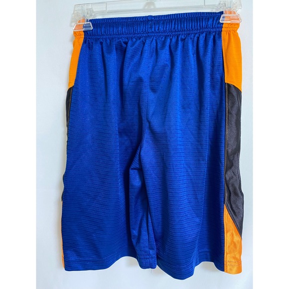 Mta Sport Athletic Shorts Basketball Activewear‎ Blue Orange Kids Size 8 - Picture 3 of 8